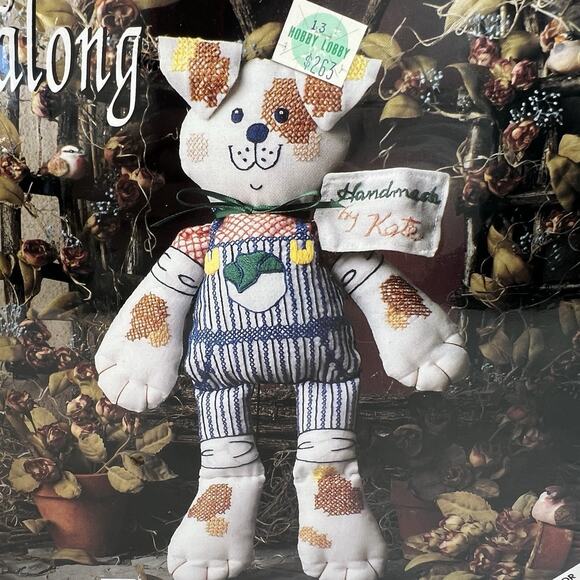 Vtg My Little Tagalong DOUGLAS DOG 8709 Cross Stitch Designs For The Needle NEW - Picture 5 of 11